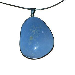 RESERVED ITEM, Blue stone Pendant, No Chain